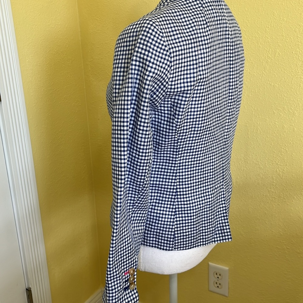 Talbots Checked Jacket Size 2p - image 4